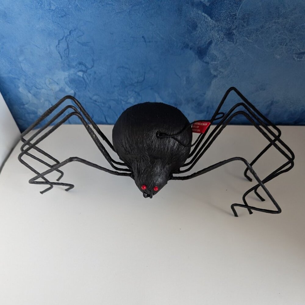 David DeCamp Figurine Black Spider Vintage 1990's